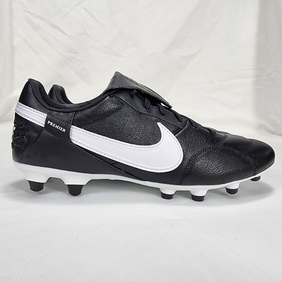 Nike Cleats Men\'s Size 7 Premier III 3 FG Soccer Futbol Goal Score Black White main image 8